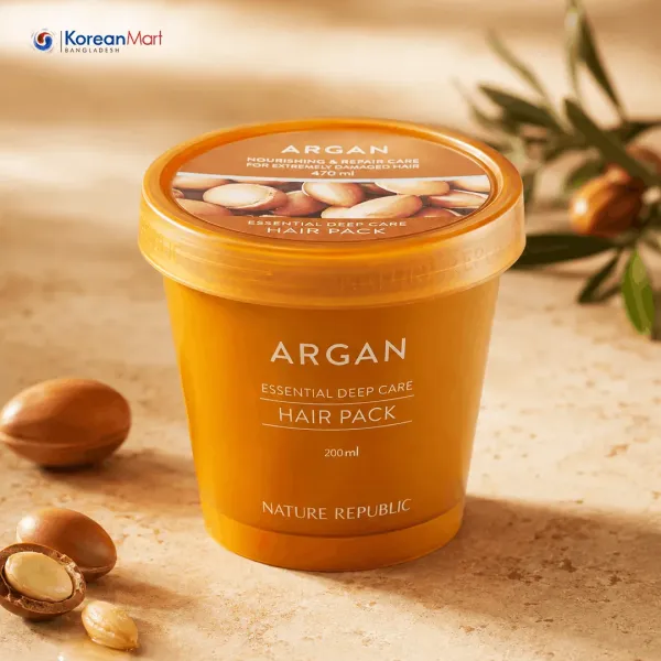 Nature Republic Argan Essential Deep Care Hair Pack - 200ml